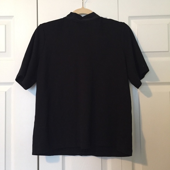 COS Tops - COS Ribbon Tie-Back T-shirt